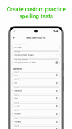 Spelling learning and practise screenshot 4