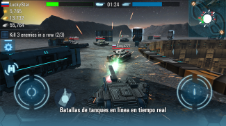 Future Tanks Juegos de Tanques Multijugador Gratis screenshot 3