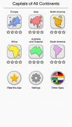 Tüm kıtaların başkentleri: Dünyanın coğrafik testi screenshot 4