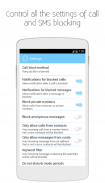 Pemblokir Panggilan dan SMS screenshot 2