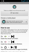 Tactile Player Free screenshot 1