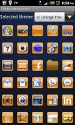 LC Orange Theme for Nova/APEX/Evie Launcher screenshot 5