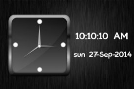 аналоговые часы жить обои screenshot 1