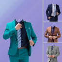 Man Suit Photo Montage Icon