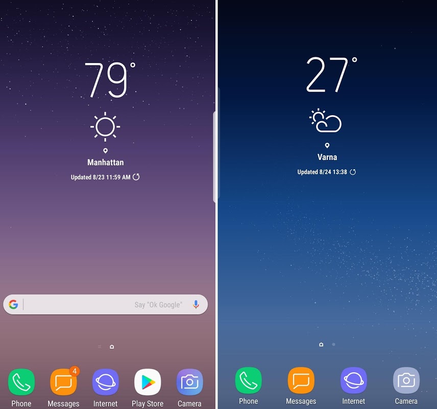 samsung note 8 launcher