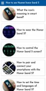 How to use Huawei honor band 5 screenshot 0