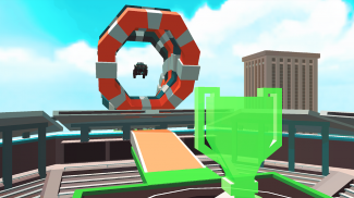 Stunt Skill Car Race screenshot 1