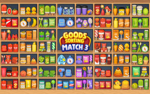 Goods sorting Jogo de Combinar screenshot 1