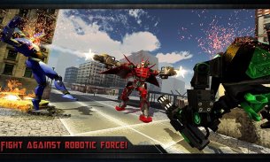 Super Dragon Warrior Robot Transform Battle screenshot 5