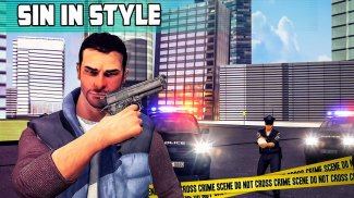 Crime Of Clash Gangsters 3D screenshot 0
