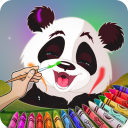 Panda Coloring Book