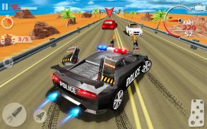 警察 高速公路 追 在 市 -  犯罪 赛跑 游戏 screenshot 6