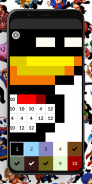 Retro pixelart color by number screenshot 4