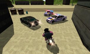 A perseguição do carro da polícia do monstro do la screenshot 4