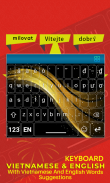 Vietnamese Keyboard for android & English letters screenshot 0