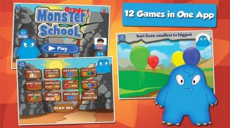 Monster Grade 1 Fun Games screenshot 3