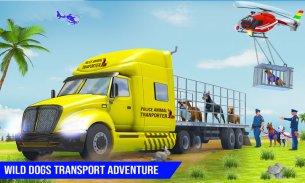 City Dog Transport Truck games screenshot 10