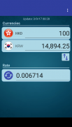 S Korea Won x Hong Kong Dollar screenshot 1