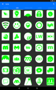 Inverted White and Green Icon Pack screenshot 12