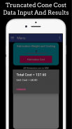 Fabrication Weight & Cost Calc screenshot 13