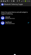 Bluetooth Tethering Toggle screenshot 0