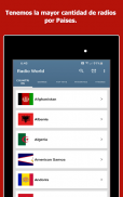 Radios del Mundo - Radio FM AM screenshot 15