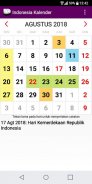 Kalender Indonesia Libur Nasional 2018 screenshot 0