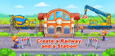 Train Games for Kids: station