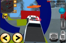 Crazy ambulance driver 3D screenshot 3