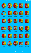 Red and Yellow Icon Pack Free screenshot 8