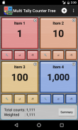 Multi Tally Counter Free screenshot 1