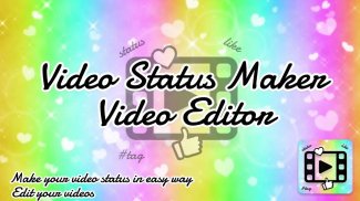 Video Status Maker: Video Editor 🎬 screenshot 1