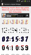 Yaclock s digital clock Widget screenshot 6