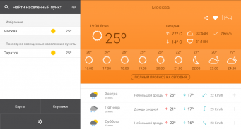 Прогноз погоды на 14 дней - Погода по Meteored screenshot 8