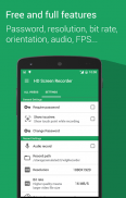 HD Screen Recorder - No Root screenshot 1