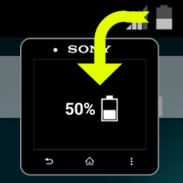 Phone Battery Widget for SW2 screenshot 0