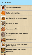 Recetas de Cocina Española screenshot 2