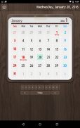 2016 виджет календаря ultimate screenshot 3