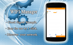 Gratis Wi-Fi Signal Analyzer screenshot 1