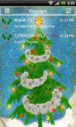 GO SMS Pro Christmas Tree v2 screenshot 1