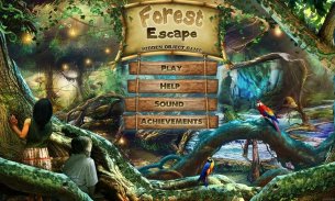 Forest Escape Hidden Objects screenshot 1
