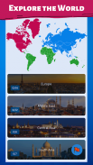 Países - Mapa do mundo screenshot 2