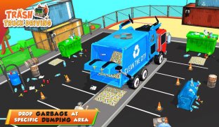 Urban Garbage Truck Driving - Waste Transporter screenshot 11