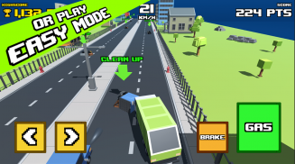 Crazy Road: Trash Dump Truck screenshot 0