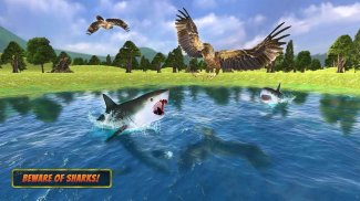 Eagle Simulators 3D Bird Game screenshot 8