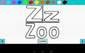 ABC تتبع واللون أفضل تعلم screenshot 0