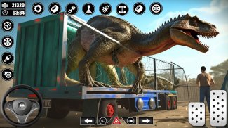 Dino Transporter Truck Games screenshot 4