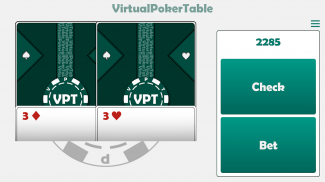 Virtual Poker Table screenshot 1