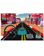 Driving car in city screenshot 1