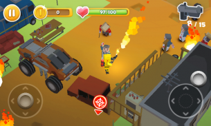 Pixel Perang Zombie screenshot 1